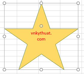 Cách Vẽ Ngôi Sao 5 Cánh Trong Excel - Vnkythuat.Com